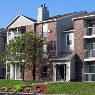 Private balconies and patios