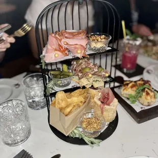 Charcuterie bird cage