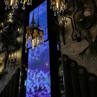 Gothic looking design inside