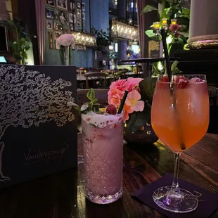 Ceasars Berries and Vanderpump Sangria