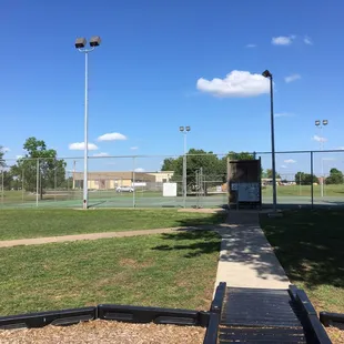 Tennis courts