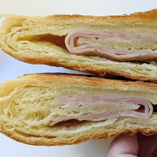 ham and cheese croissant