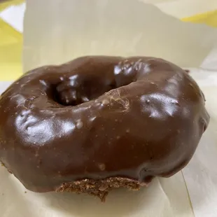 Chocolate on Chocolate Donut!