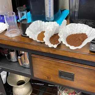 Coffee sampling