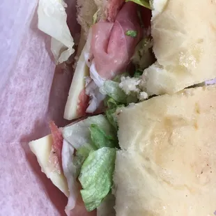 Half of a PI. One of the best sandwiches I&apos;ve ever had.