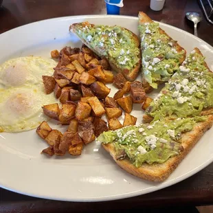 BLT Avocado Toast Breakfast