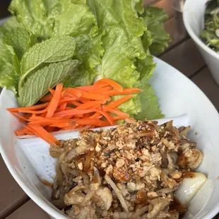 Chicken lettuce wraps!!!