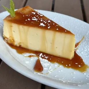 Flan with Vietnamese coffee caramel!