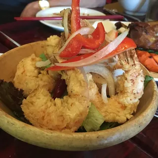 Salt and Pepper Fried Prawns
