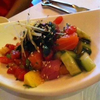 Tuna and Salmon Poke