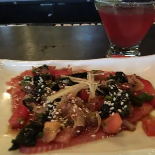Ahi Tuna Carpaccio