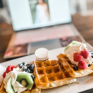 Waffle. Love this great value - crunch and soft in the inside! Perfect!