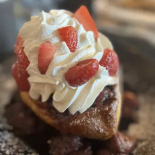 Strawberry French toast