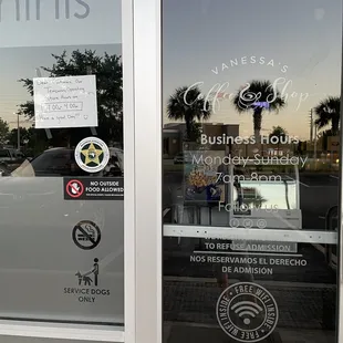 Closed before closing  hours advertised