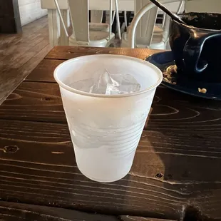 This is not a MEGA PINT of water as referred to in the Johnny Depp defamation case.