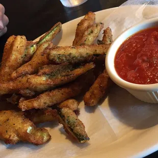 Appetizer - fried zucchini