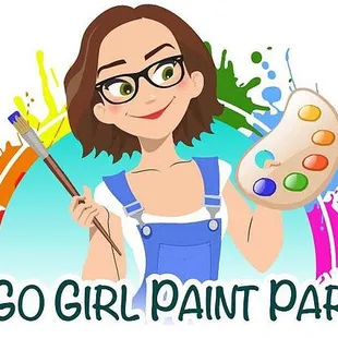 VanGo Girl Paint Parties, Mobile Art Event Paint Parties, Fundraisers.