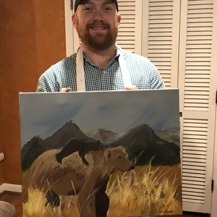 1st time "not a painter" but dang great job not a painter!