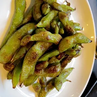 Garlic Edamame