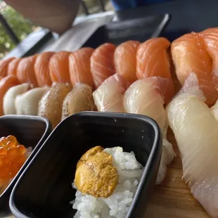 sashimi, food, sushi, sushi and sashimi