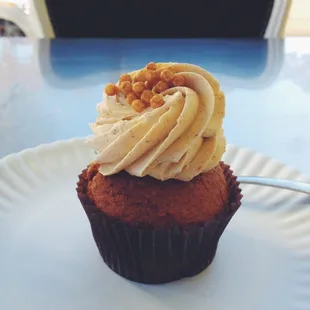pumpkin spicy cupcake！