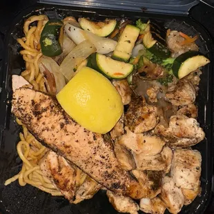 Chicken &amp; Salmon
