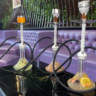 Enjoy our different flavors of hookah!