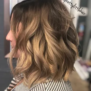 Hair color ombré by TORIE