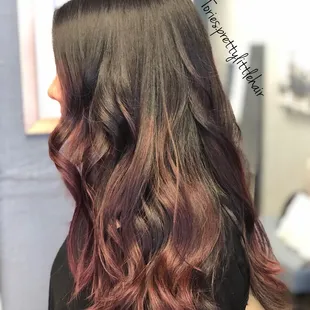 Hair color by Torie