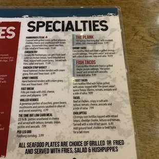 Menu 9-29-22