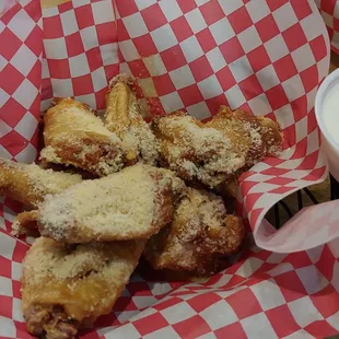 Garlic Parmesan Wings