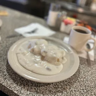 Biscuits and gravy