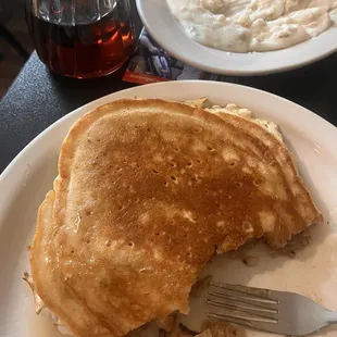 pancake, biscuits &amp; gravy