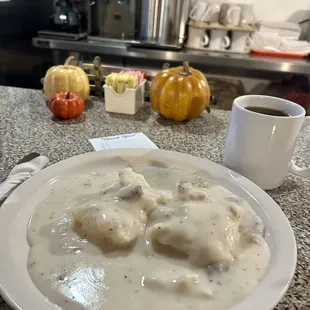 Biscuits and gravy