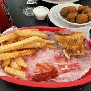 Hot Ham and Swiss Sandwich