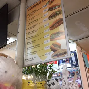 Vietnamese sandwiches
