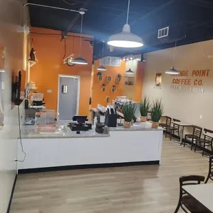 a view of a coffee shop