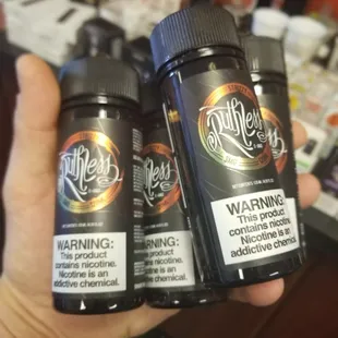 Ruthless E-Juice restock. This one is always a top seller.