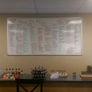 Great flavors, experienced and friendly staff... Love my Vape It.