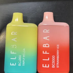 Fake elf bar on the left.