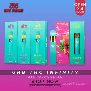 Urb Thc Infinity | disposable 3g |  365 Smoke and Vape