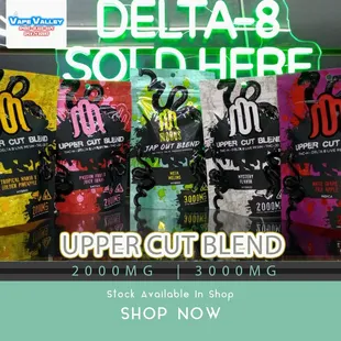 Delta 8 Upper Cut Blend 2000mg | 3000mg