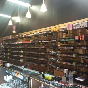 So many juices to pick from. Always fully stocked.