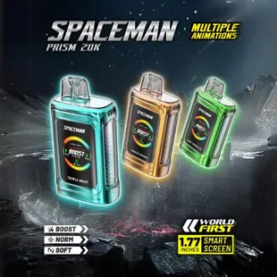 Spaceman Prism 20k Puff Disposables
