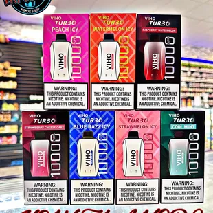 VIHO TURBO 10000
New flavors