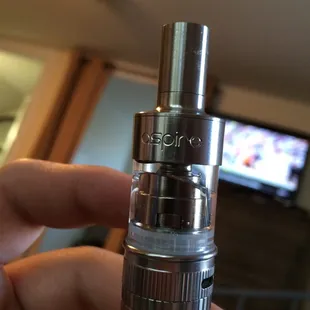 My aspire tank I just got today badass If your tired of dealing with coils and cotton pick one of these up at vapor-lot