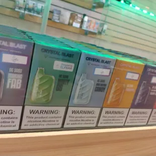 The new Crystal blast packaging is awesome they all look like crystals and they feel great in your hand