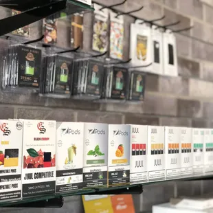 Need any Compatible pods or Juul brand pods, we got a wide selection to choose from.