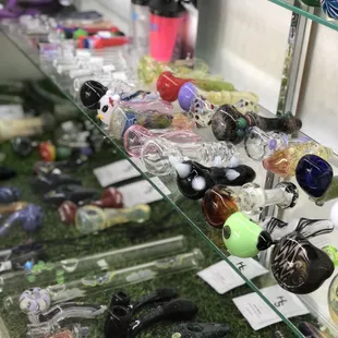 Glass hand pipe, bubbler, nectar collector? Any kind of glass we got you covered!