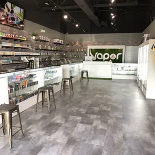 Have a seat or take a look around and browse our selection of products, we offer a variety of CBD products